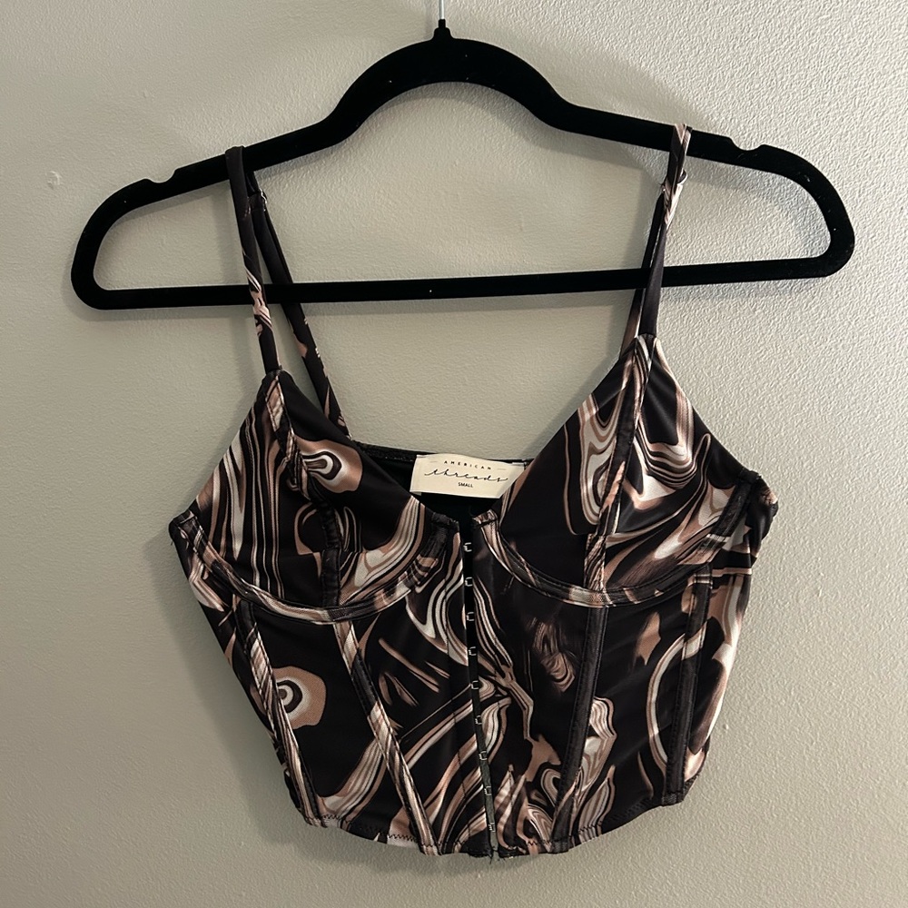 American Threads Corset Top